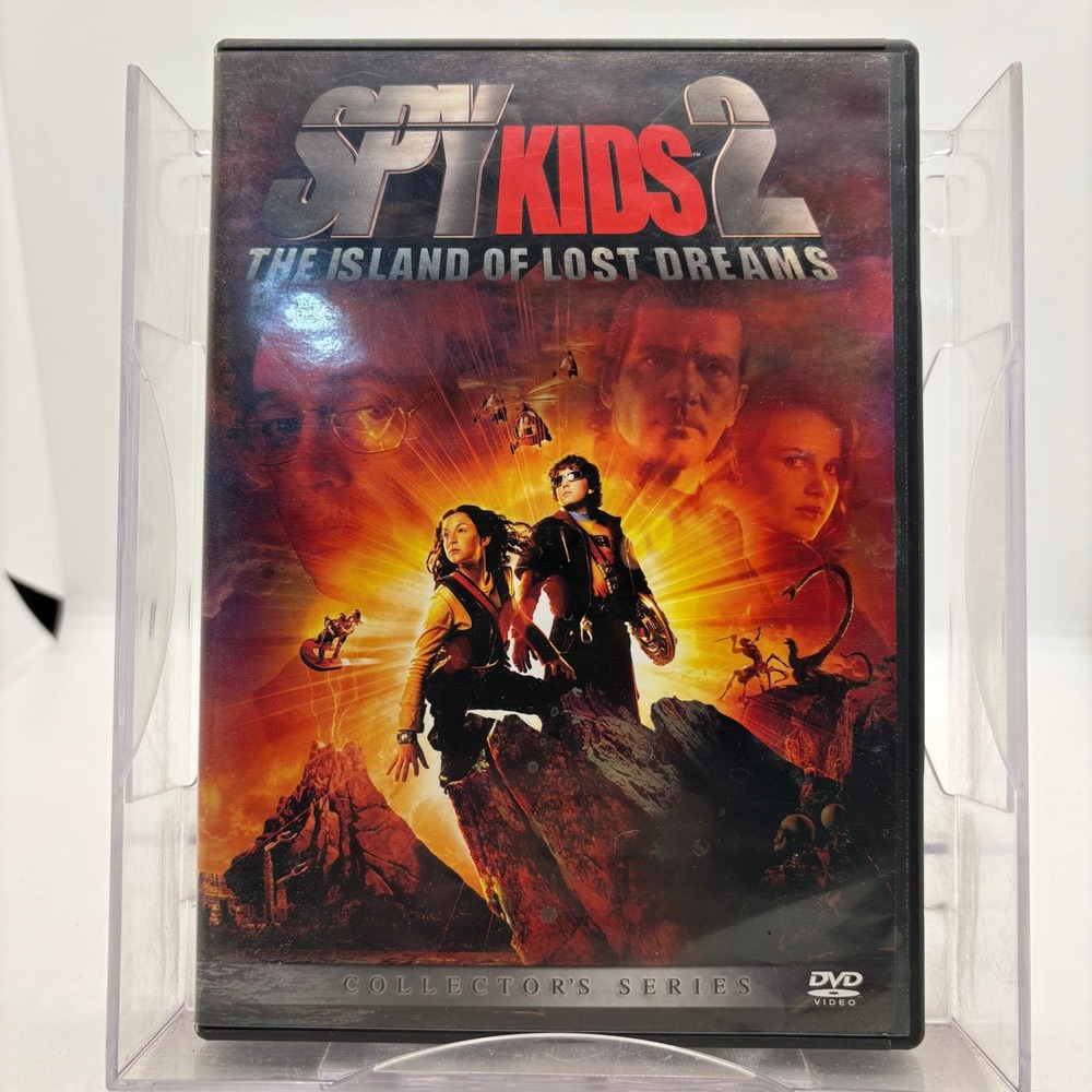 Spy Kids 2 The Island of Lost Dreams DVD Collectors Series Widescreen 2002 Movie